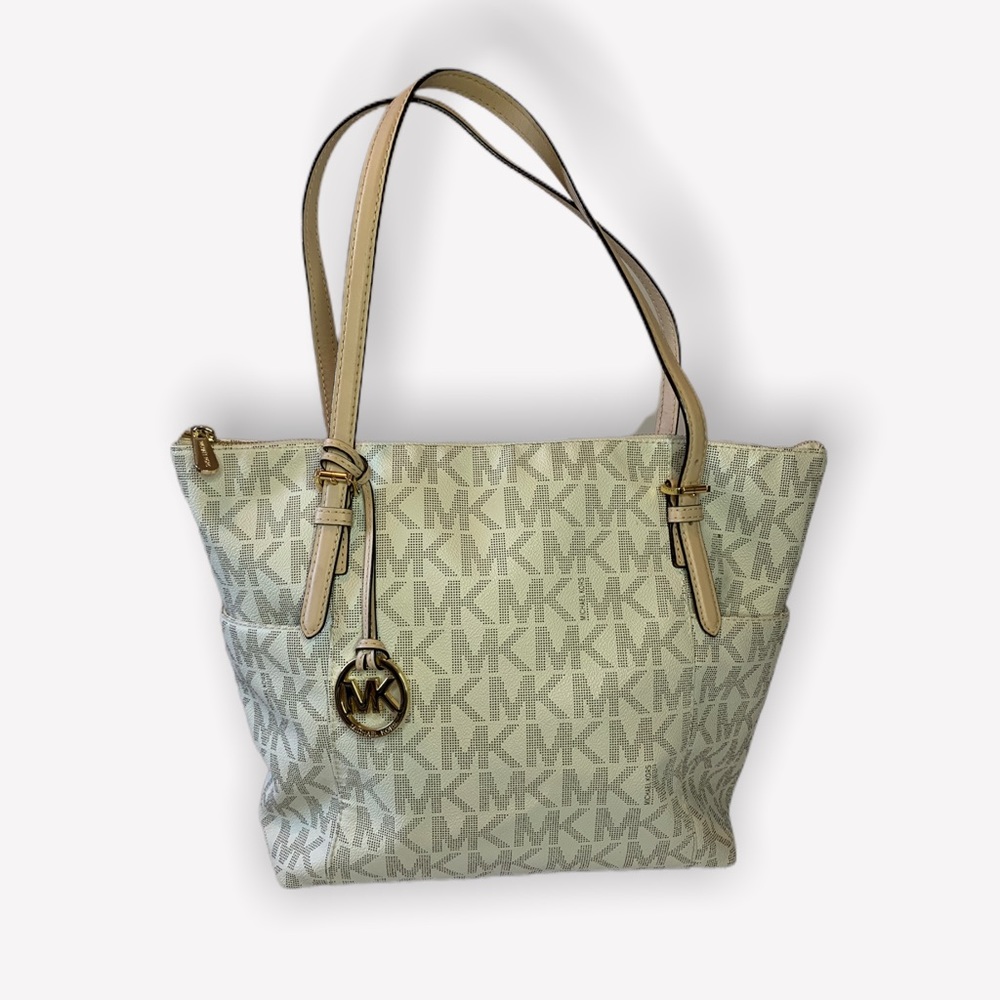 Michael Kors Charlotte tote Large | saffiano leather